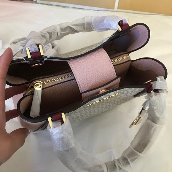 💦🌻mk Satchel set🌻crossbody/vanilla/pastel pink - Picture 3 of 8